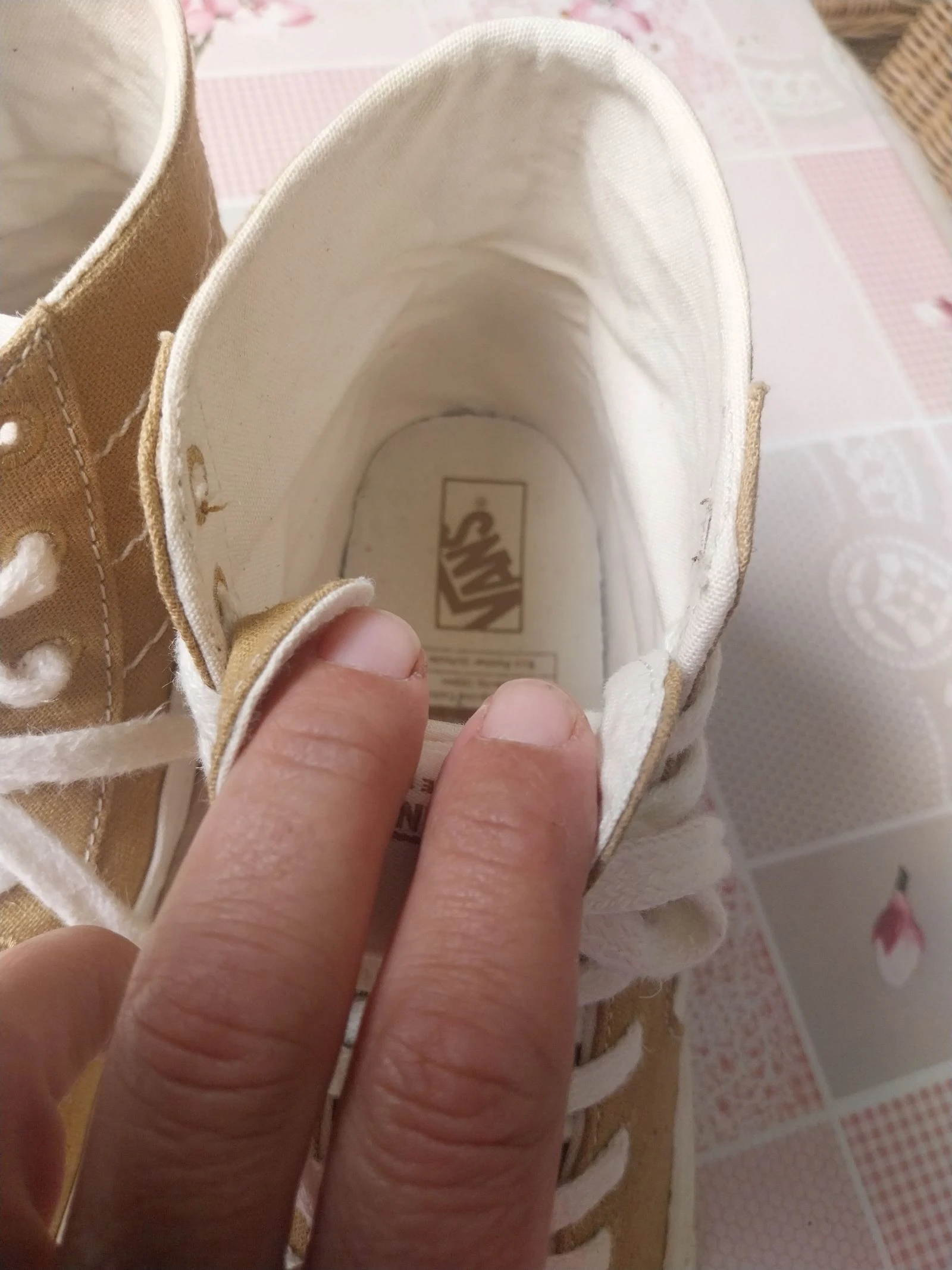 Zapatillas VANS off the wall talla 39 beige – photo 3